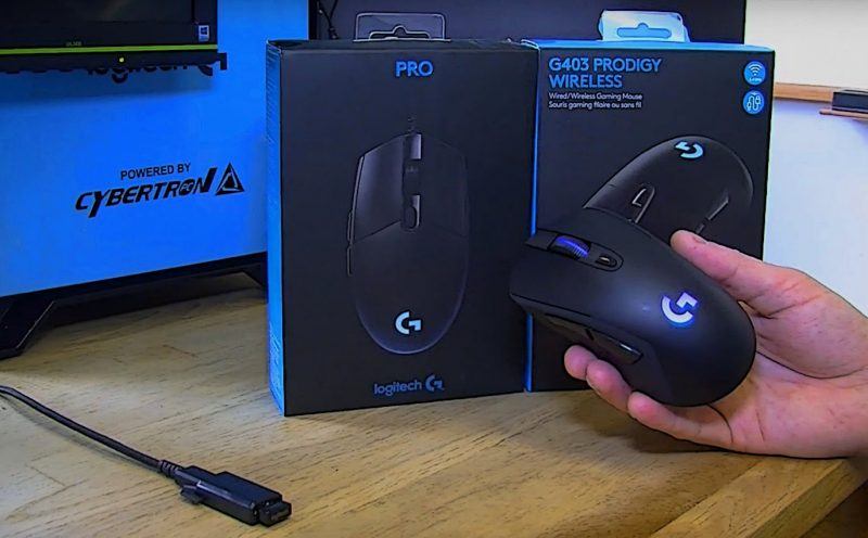 Logitech G403 Prodigy Computer Mouse gaming geek gift guide