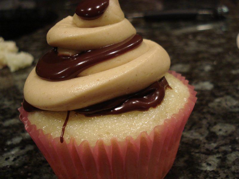 whole food chocolate peanut butter halloween cupcakes