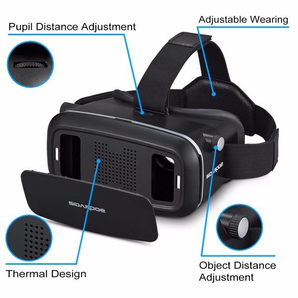 3d universal virtual reality headset breakdown