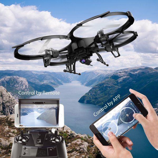 WIFI FPV Version U818A Drone with 720P HD Camera hot holiday tech toys 2017