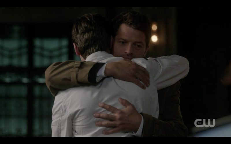 castiel hugs jack bulge supernatural