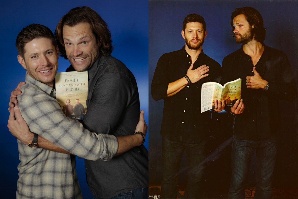 ‘Supernatural’s’ Jared Padalecki and Jensen Ackles talk about Writing a Book for the #SPNFamily 2017 images