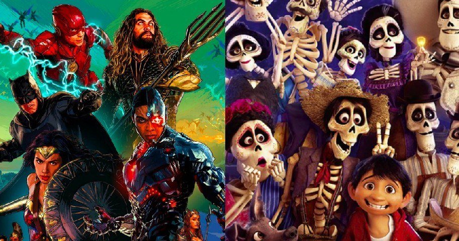 coco justice league repeat box office with nothing new 2017 images