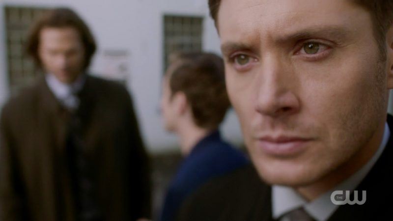 dean winchester angry at jack touching sams bad place 1309