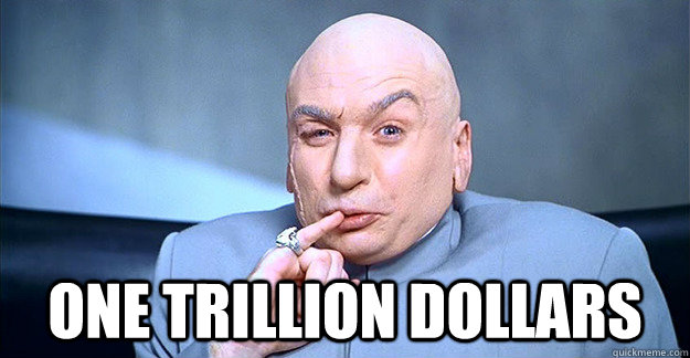 dr evil on trillion dollars for apple iphones