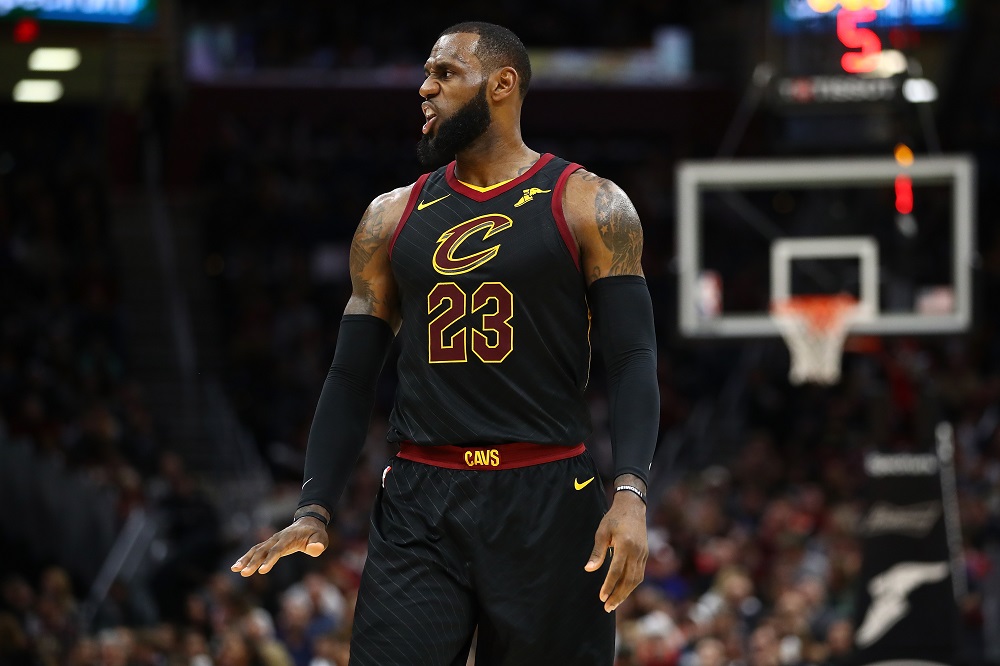 LeBron James gives up worrying about NBA finals 2017 images