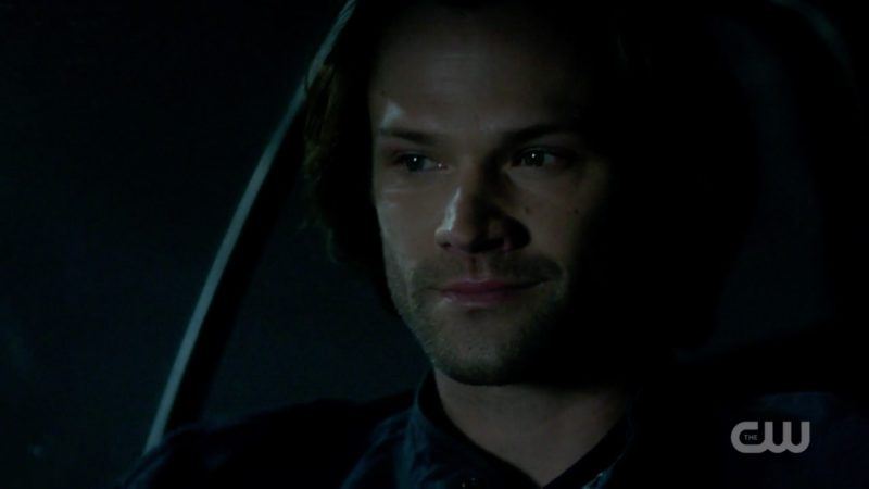 sam winchester looking out baby window supernatural 1309