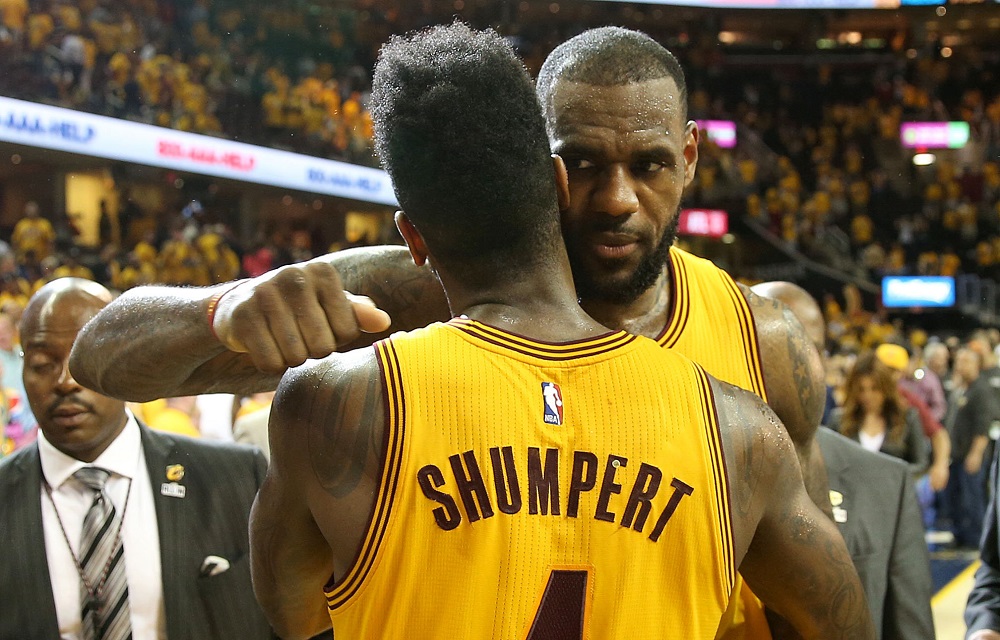 cavs iman shumpert looks to lebron james for investment advice 2018 images