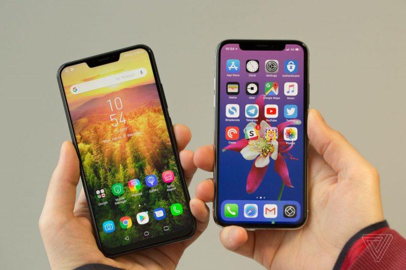 apple iphone x adds notch everyone is stealing