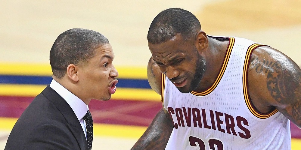 cavs head coach tyronn lue health concerns leads him to take leave 2018 images