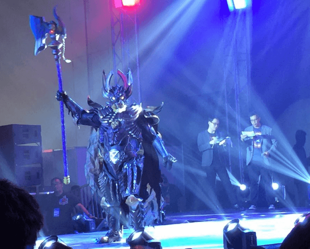 iron punisher at comic con asia 2018