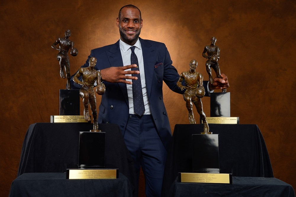 Cavs LeBron James knows perfect 2018 NBA MVP images