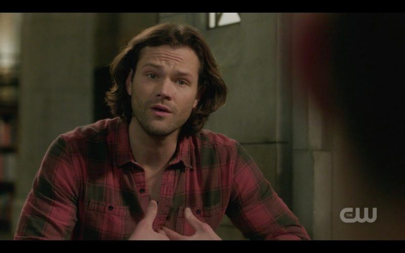 sam winchester mournful look at what theyre doing supernatural