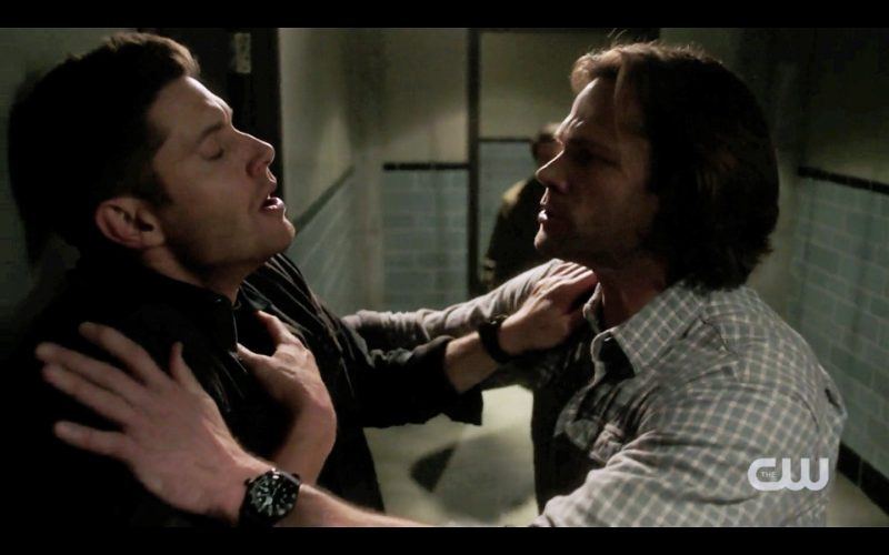 winchester brothers holding each other bulge supernatural good intentions