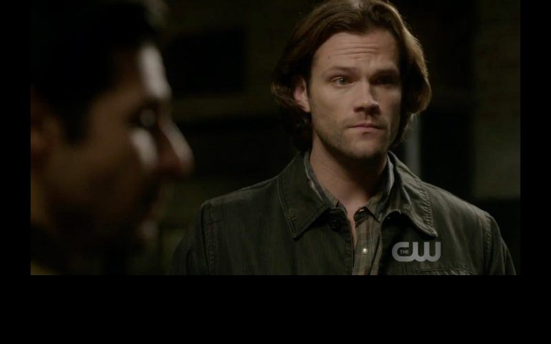 supernatural dean smiling at sam winchester the thing