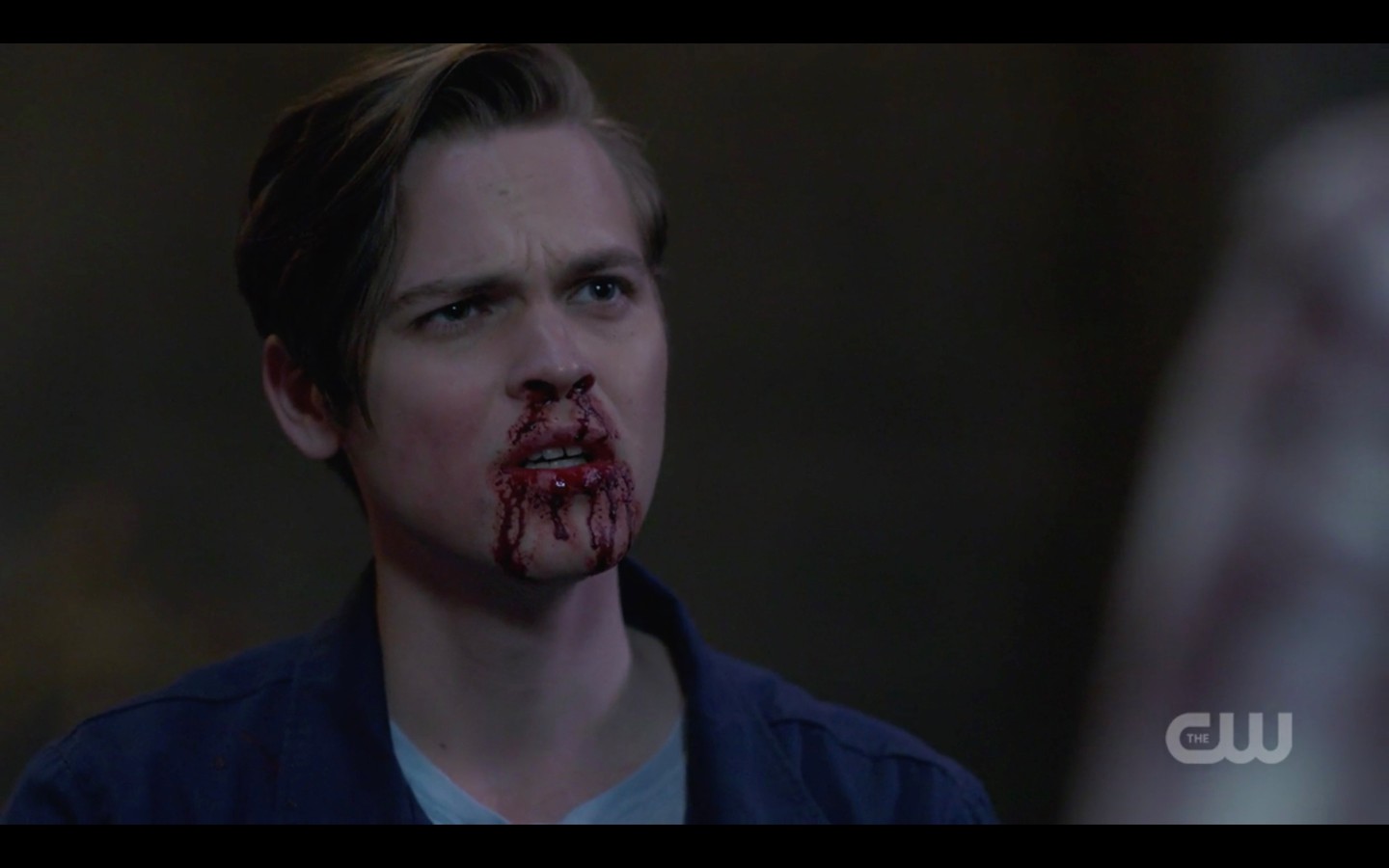 supernatural bloodied us jack look at sam winchester 1324