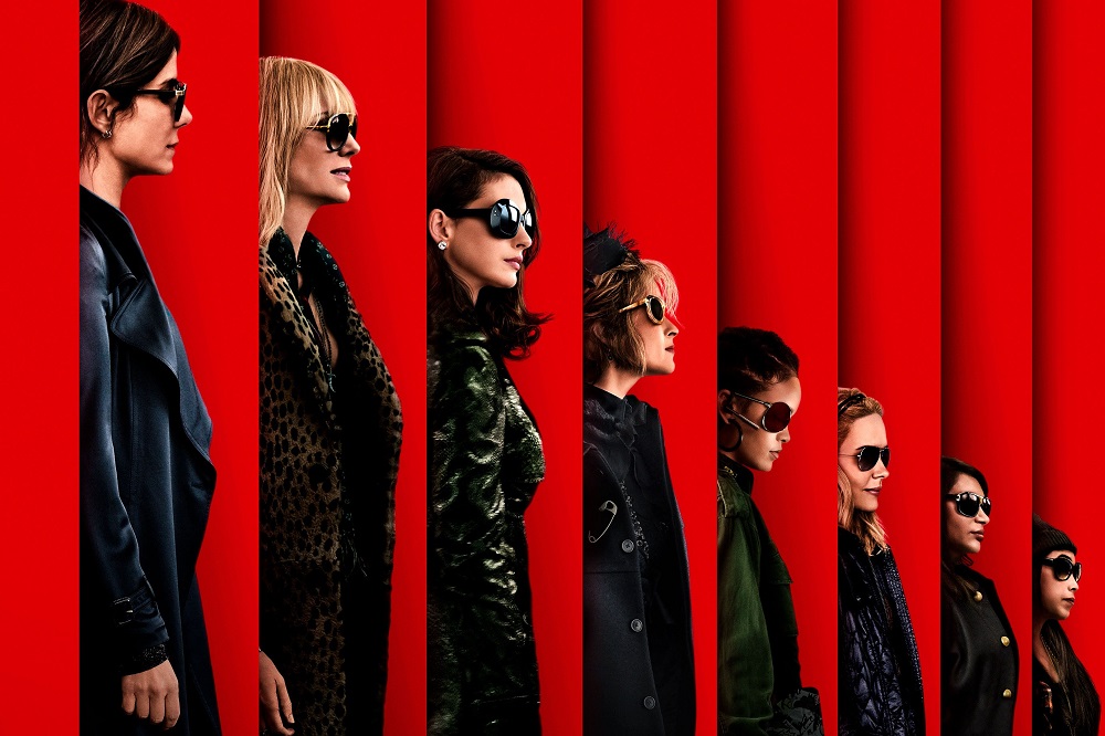 oceans 8 leads female fronted box office weekend 2018 images