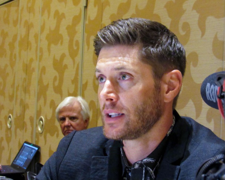 jensen ackles serious interview with movie tv tech geeks comic con 2018