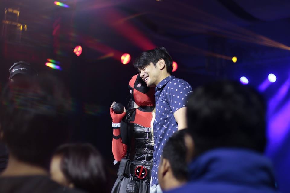 osric chau at asiapop comic con for empty by design film