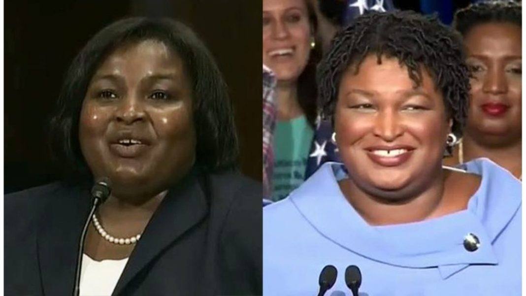 stacey abrams with sister election