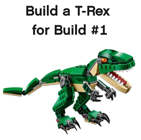 Lego Creator mighty dinosaurs t rex figure for boy toys