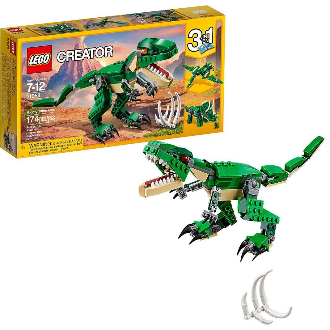 lego creator mighty dinosaur builder hottest young boys toys