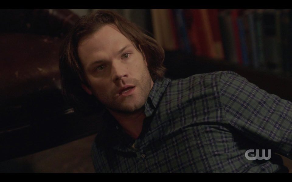 sam winchester reacts to seeing daddy john again spn lebanon