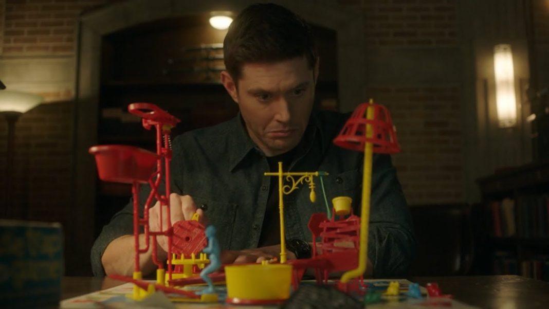 supernatural 14.17 gamenight winchesters caught up in mousetrap games 2019 images