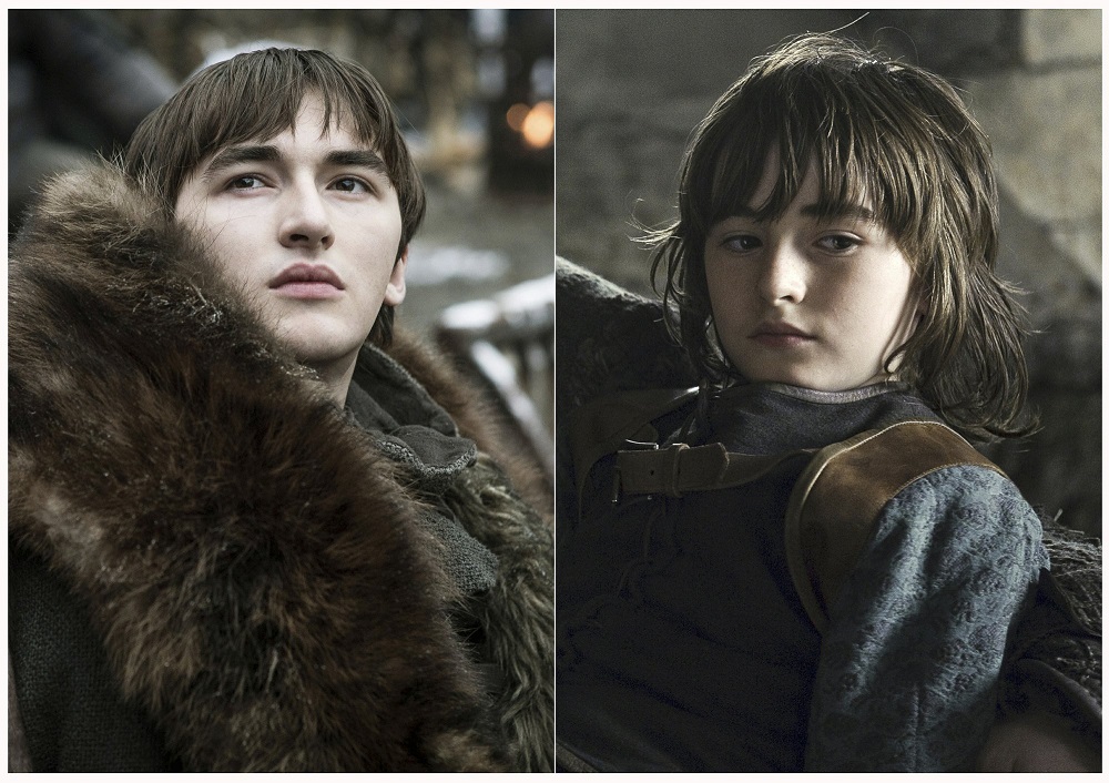 isaac hempstead wright as bran stark in game of thrones before after 2019