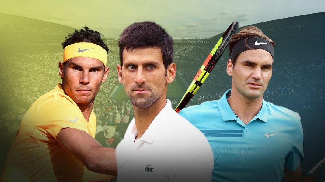 rafael nadal nuts up with novak djokovic and roger federer french open