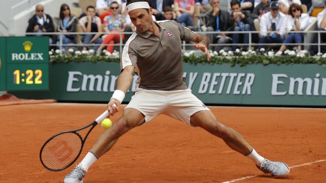 roger federer beats sonego french open 2019 first round