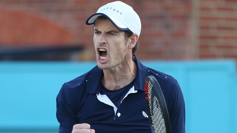 andy murray wins queens title 2019