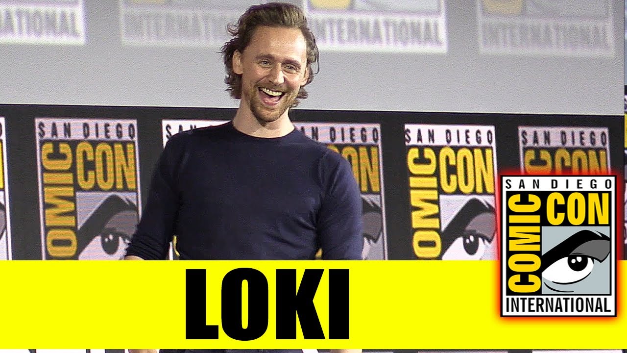 tom hiddleston hits comic con 2019 loki