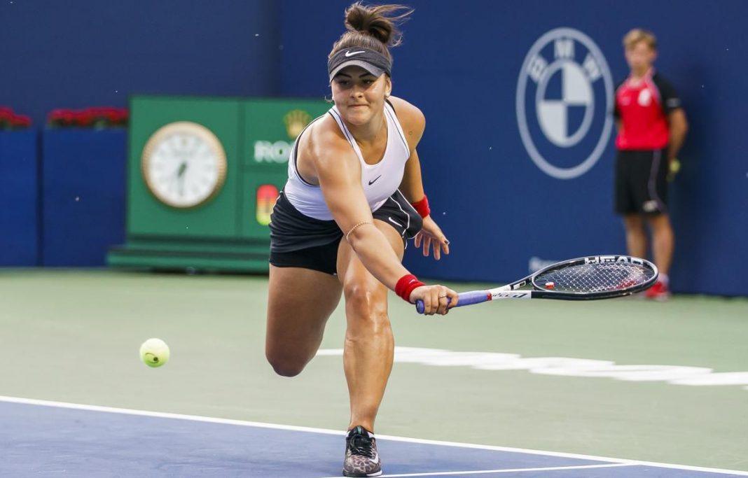 Bianca Andreescu at china open 2019