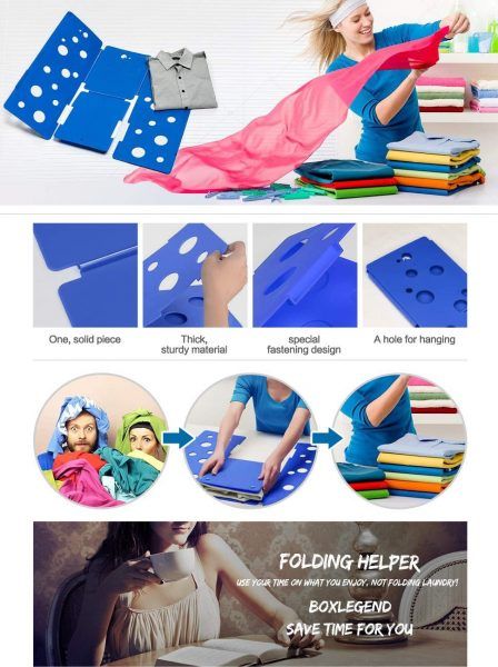 BOXLEGEND V3 shirt folding board t shirts 2019 hottest holiday home laundry gifts