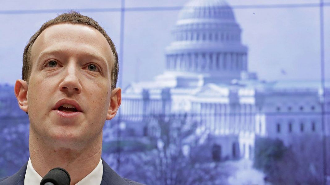 mark zuckerberg in congress for facebook libra currency talk 2019