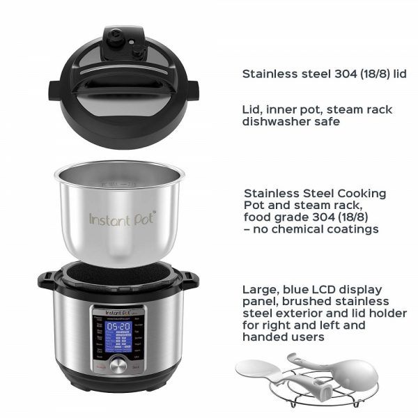 Instant Pot Ultra 3 Qt 10-in-1 Multi- Use 209 hottest holiday kitchen cook gifts