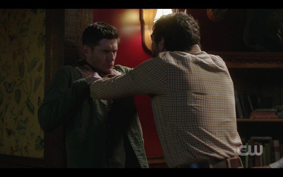 Older brother trying to choke out Dean Winchester SPN 1505