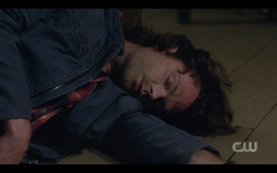 Sam Winchester knocked out after Lilith fight SPN 1505