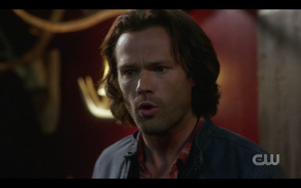 Sam Winchester reacts to Ashley not wanting him to touch her SPN