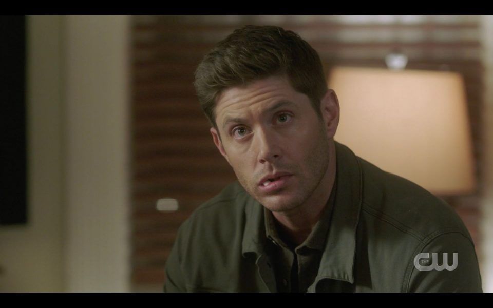 Dean Winchester reacts to Garth Bess talking about heroes