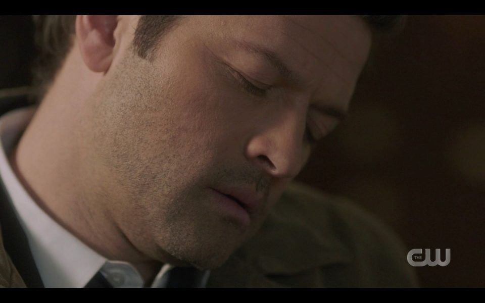 Castiel asleep while in the Empty looking for Ruby SPN
