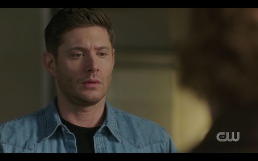 Dean Winchester realizing Mrs Butters is putting something in his food SPN