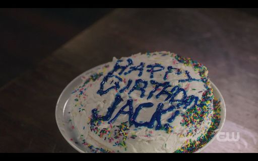 Happy Birthday Jack cake Supernatural style ala Dean Winchester.