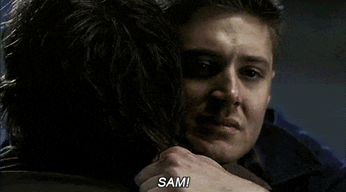 SPN All Hell breaks loose Dean Winchester hugging Sam tight best episodes ever