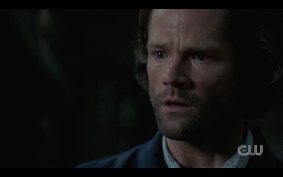 SPN Sam Winchester not wanting to realize Dean is almost dead