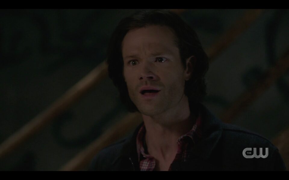 SPN Sam Winchester reacts to Donna going poof and gone 1518 Destiny