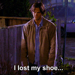 bad day sam I lost my shoe Supernatural