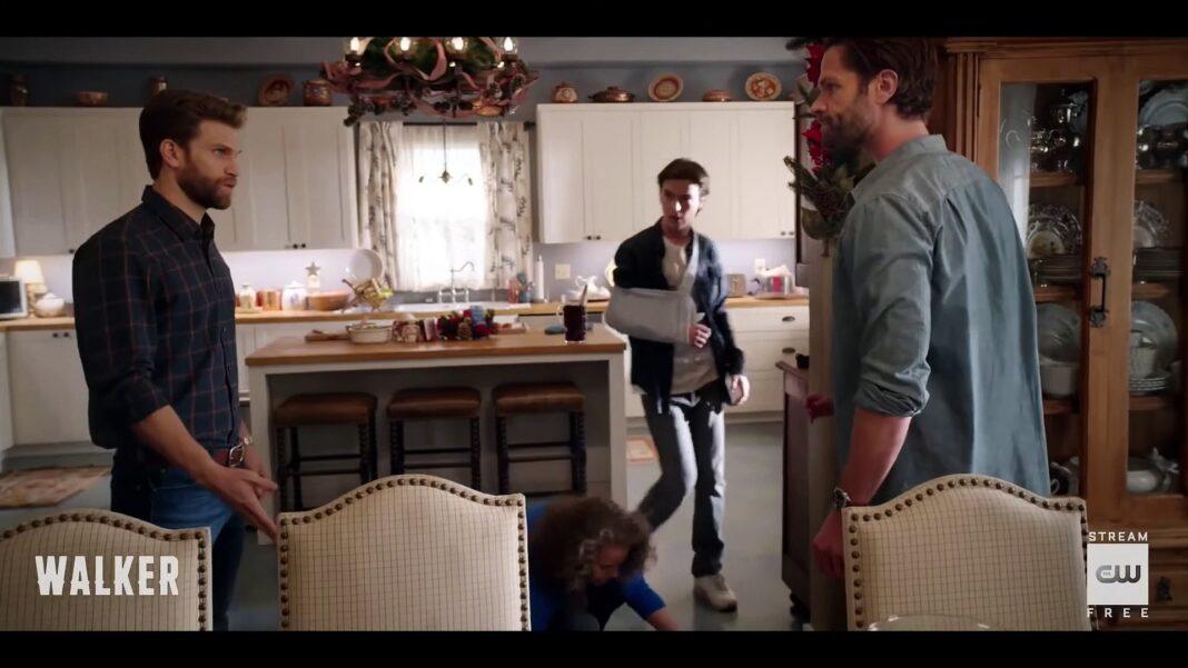 walker 207 where do we go from here jared padalecki with keegan allen in kitchen