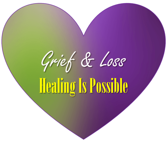 grief and loss healing is possible green and purple heart mttg